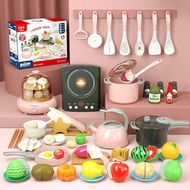 mainan masak masak toys for kids girl Mainan dapur kanak-kanak memasak hadiah ulang tahun lelaki dan