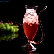 SEVENHOME3E Creative Goblet, Funny Juices  Glass, Molecular Gastronomy Drink Cup Transparent Light G