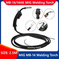 MB-14 Stang Las Torch MIG MB14 14AK 2.5M Binzel Utk MIG130G Caldwell