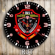 Jam Dinding IKSPI Kayu Bulat