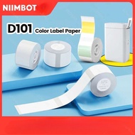 NIIMBOT D101 20 25mm Mini White Color Sticker Waterproof Supermarket Price List Tag Roll Paper for L