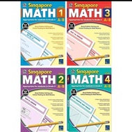 PHYSICAL BOOK Singapore math level 1-2-3-4 a&b - level 4 - level 1