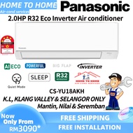[Installation] Panasonic 2.0hp (CS-YU18AKH) R32 Eco Inverter Air conditioner