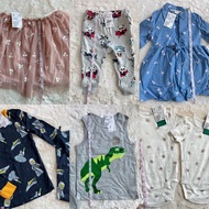 H&m original kids clothing pyjama shirt pants dress skirt