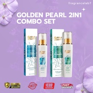 G0lden Pearl skin lightening glow boosting toner, perfect glow facial cleanser 2in1 set