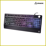 ♟ ✔ ¤ RAKK Sari V2 RGB Usb Built-in Wristrest Doubleshot Keycaps Gaming Keyboard