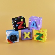 Cute 2D Alphabet Blocks | 2D Figurine Craft Painting