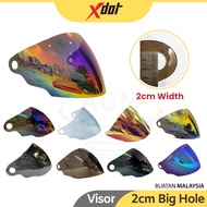 XDOT LTD Big Hole G518 G518B Helmet Visor Motor X Dot 518 Blitz MDH D2 Swan INDEX LASER MV STAR Clea