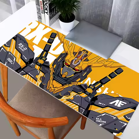 Mouse Pads Gundam Computer Varmilo Keyboard Mouse Pad Anime Gaming Accessories Table XXL Gamer Carpe