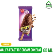 Es Krim Wall's Walls Feast Ice Cream Coklat Cokelat 65 mL