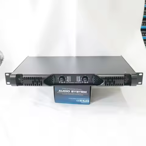 MiCWL 2 Way 8000W High Power Digital Amplifier 2 Output Audio AMP Drive For 4Ohm 8ohm Stage Subwoofe