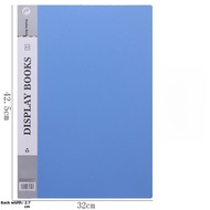 Thickened A3/8K Plastic File Folder Large Transparent Inner Pages Artwork Album Certificate Collecti