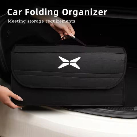 Car Trunk Organizer Bag Foldable Stowing Tidying Storage Box For Xpeng P7 G3 G3i G9 P5 X2 N5 F30 H93