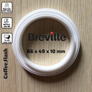 Breville 870/878 machine rubber gasket 54mm opaque white, light yellow coffee machine