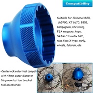 16-Notch Bottom BBT-69.2 Slot Bottom Support Tool Bracket Removal Tool Compatible with Shimano, SRAM