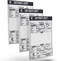 EntireFlight - VFR Notepad for Pilot Knee Board - Accessories for Pilot Flight Bag, Companion to Pil