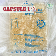 Nashmir Empty Gelatin Capsule / Kapsul Kosong / 空胶囊