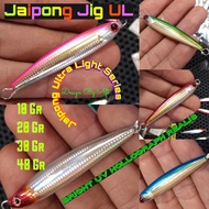 LURE JIG CAST METAL JIG MICRO JIG JAIPONG SRINDING FISH SCALE ULTRA LIGHT 7 10 15 20 GRAM