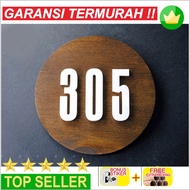 WOODEN ACRYLIC ROOM NUMBERS / HOTEL BOARD NUMBERS / Elegant ACRYLIC NUMBERS