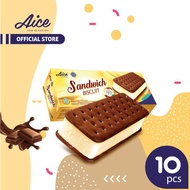 Mntb! Aice Sandwich Biscuit 90 ml isi 10 pcs es krim