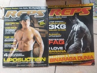 Majalah Binaraga REPS. Paketan 2 majalah. Edisi: no. 19/II/Juli/2006 & no. 28/III/April 2007