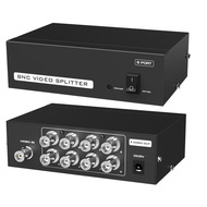 New Enough Stock Hot Selling 4-port Active BNC Video Splitter Converter CCTV DVR Composite Video BNC