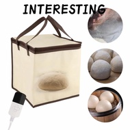 INTERESTING Bread Proofing Box, Fermentation Foldable Dough Proofer,  Temperature Control Sourdough 