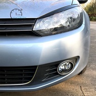 Accessories for  Golf 6 Mk6 Vi Headlight Eyebrow Stickers Black Decoration