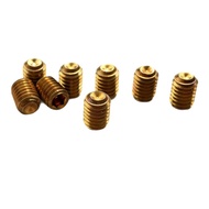 DIN916 Brass Machine Meter Screw rosh Environmentally Friendly H62 Copper Headless Hexagon Socket Fi