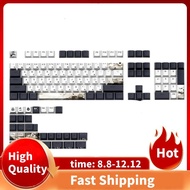133 Keys Keycaps PBT Cherry Keycap Set Personalized Customized Japanese Keycaps for 60/84/98/108 Mec