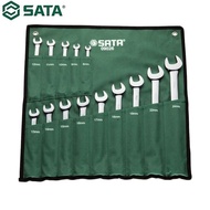 14pc Combination Wrench Ring Wrench SET METRIC 09026 SATA