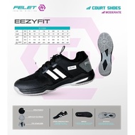 FELET SHOES EEZYFIT Badminton Shoes  100% Original by FELET FREE GRIP