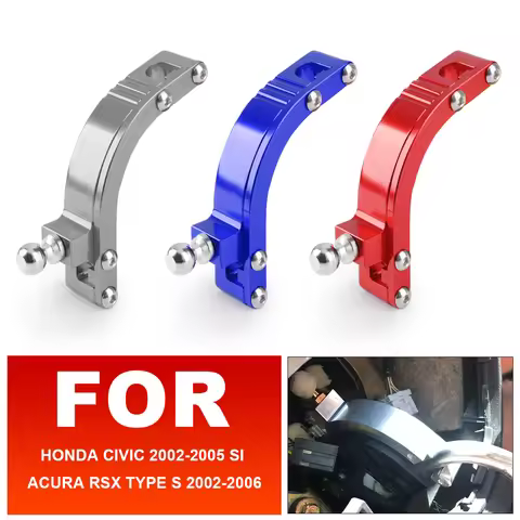 Aluminum Short Shifter For honda civic EP3 SI 2002-2005 honda civic ej9 eg Adapter RSX GUNMETAL Quic