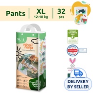 Nino Nana Diaper Pants - Jungle XL (12-18kg)