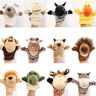 Cute Cartoon Animal Doll Children Kid Gloves Hand Puppet Fingers Velour Soft Plush Speaking Story Te