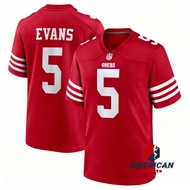 Men's San Francisco 49ers Mike Evans Red Limited American Football Jersey
