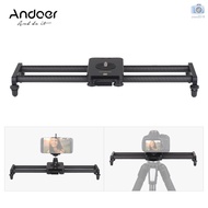 👍👍Andoer 40cm/ 15inch Carbon Fiber Camera Track Slider Video Stabilizer Rail with Mini Ballhead Phon