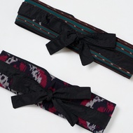 Obi Belt + Ethnic Mask Woven Ikat Dakara Indonesia