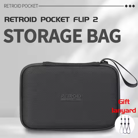 Portable Retroid Pocket Flip2 Case Storage Bag Shockproof Carrying Bag Protective Case for Retroid P