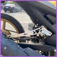 ∆ ¤ ✁ Exhaust Pipe Bracket For Yamaha Sniper150 Sniper155 Sniper135 Aluminum Footrest Set