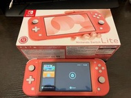 Nintendo Switch Lite 便攜式遊戲機 珊瑚色