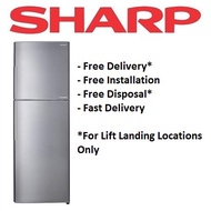 Sharp SJ-RX34E-SL2 2 DOOR REFRIGERATOR WITH WITH J-TECH INVERTER