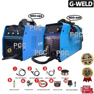 G-WELD MIG-255 MIG-268 MODEL TERBARU MIG WELDING MACHINE WELDING MIG MMA FLUXCORE 5KG WIRE GAS GASLE