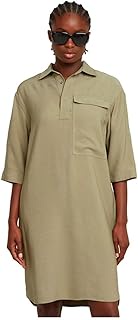 Shirt dress ss wmn, Green (Ensis Green D26022-d714-6057), Medium
