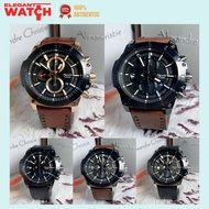 Jam Tangan Alexandre Christie Pria AC6587 AC 6587 Leather Original