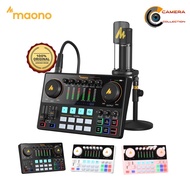 Maonocaster Maono AME2A / E2A Soundcard Integrated Audio Production Studio for Live Stream