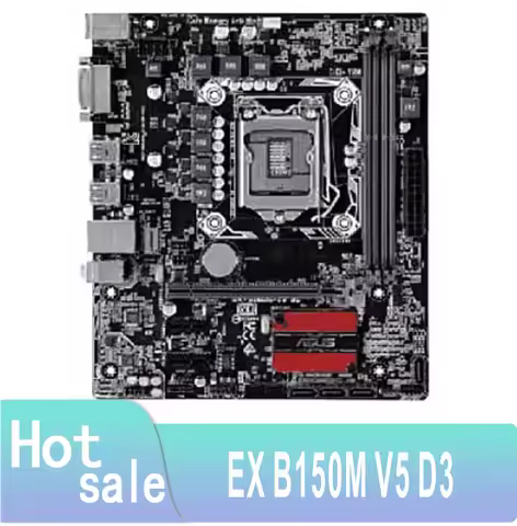 EX-B150M-V5 D3 Socket LGA 1151 DDR3 B150 SATA3 USB3.0 100% Testing ok