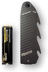 Fantom Drives VENOM8 1TB NVMe Gen 4 M.2 SSD for Playstation 5 (PS5) Gaming PC & Laptop, Graphics, Vi