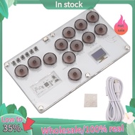 Joystick   Controller Fight Stick Game Controller Mechanical Button for PC///PC/  Install Easy to Us