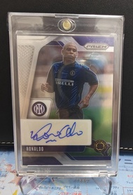 Panini Prizm Ronaldo Autograph Card FC Internazionale Inter Milan 朗拿度 國米 簽名 足球卡